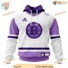 2023 Hockey Fight Cancer Personalized NHL Boston Bruins Hoodie 3D, Supportive Merch
