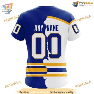 2023 Home Mix Away Design Personalized Buffalo Sabres 3D Hoodie NHL Gear 4