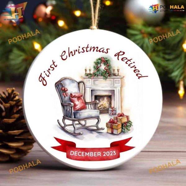 2023 Keepsake Retiree Holiday Ornament, Family Christmas Tree Ornaments