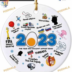 2023 Memorable Events Ornament, Family Christmas Tree Decor