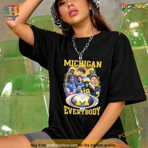 2023 Michigan Football Team Vs Everybody Shirt For Women Men