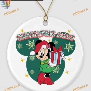 2023 Minnie Mouse Festivity Ornament, Disney Christmas Tree Ornament