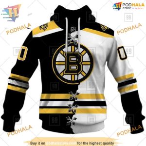 2023 Mix Jersey Style Personalized NHL Boston Bruins Hoodie 3D Customizable Merch 1