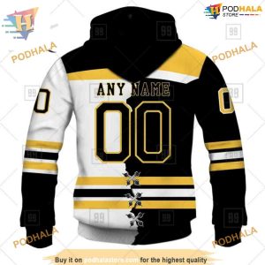 2023 Mix Jersey Style Personalized NHL Boston Bruins Hoodie 3D Customizable Merch 3