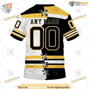 2023 Mix Jersey Style Personalized NHL Boston Bruins Hoodie 3D Customizable Merch 4