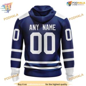 2023 Reverse Retro Toronto Maple Leafs Hoodie Custom NHL 3D Apparel 2