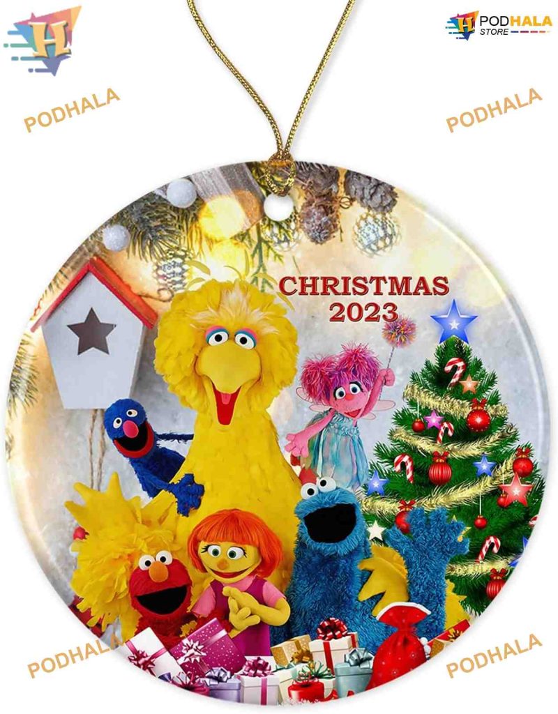 2023 Sesame Street Elmo Keepsake Friends Christmas Tree Ornaments