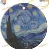 2023 Van Gogh Starry Night Art Ornament, Friends Christmas Ornaments