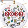 2023 Year in Review, Friends Christmas Ornaments