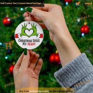 3 Shapes Grinch Xmas Ornament, The Grinch Christmas Ornaments