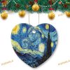 Abstract Blue Starry Night Ornament, 2023 Family Christmas Tree Keepsake