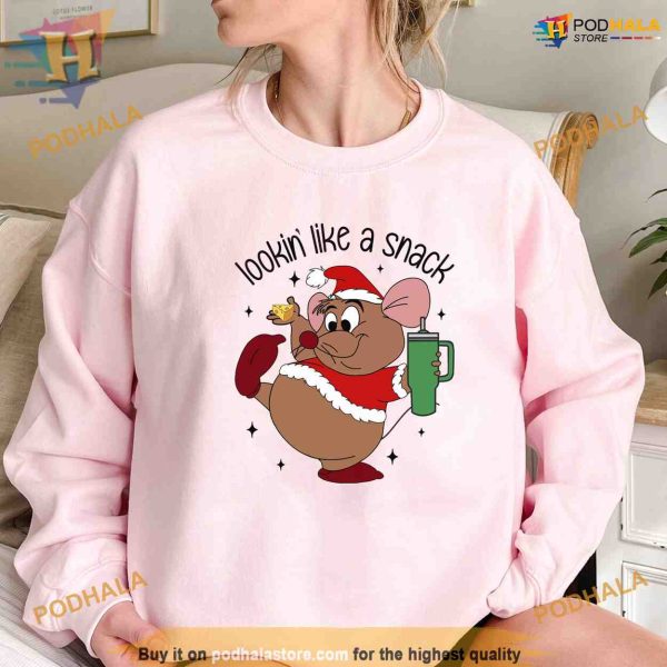 Adorable Gus Gus Snack Tee, Family Funny Christmas Shirt, Disneyland Trip