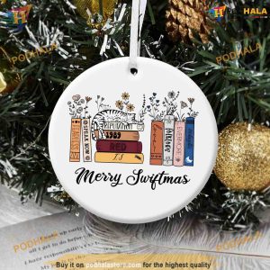 Albums As Books Ceramic Ornament, Family Christmas Ornaments, Xmas Gift