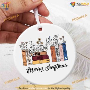Albums As Books Ceramic Ornament Family Christmas Ornaments Xmas Gift 3