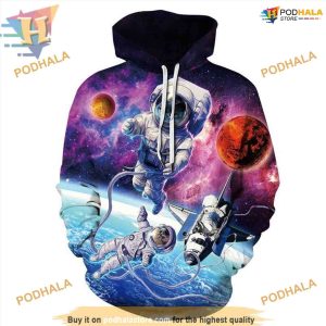 Alien Cat Christmas Hoodie, A Funny Xmas Gift