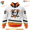 Anaheim Ducks Reverse Retro Kits 2023, Mighty Ducks Hoodie 3D with Personalization