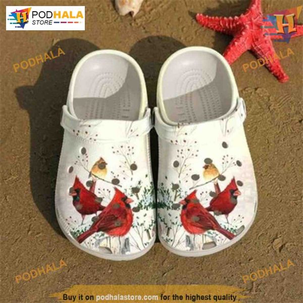 Angel Cardinal In Winter Blessings Crocs, Creative Christmas Gift Ideas