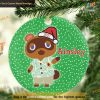 Animal Crossing Game Custom Ornament, Unique Family Christmas Gift