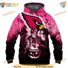 Arizona Cardinals Hoodie 3D Halloween Horror Night Gift, Fan Merchandise