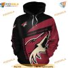 Arizona Coyotes Hooded Long Sleeve 3D Hoodie, Trending Fan Gift