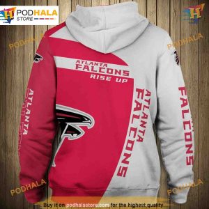 Atlanta Falcons 3D Cheap Hoodie Pullover Fan Gift 2