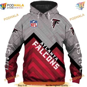 Atlanta Falcons 3D Hoodie, Affordable Long Sweatshirt S-5XL
