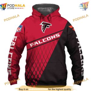 Atlanta Falcons Hoodie 3D, Affordable Sweatshirt Fan Gift