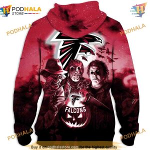 Atlanta Falcons Hoodie Horror Night 3D Halloween Gift 2