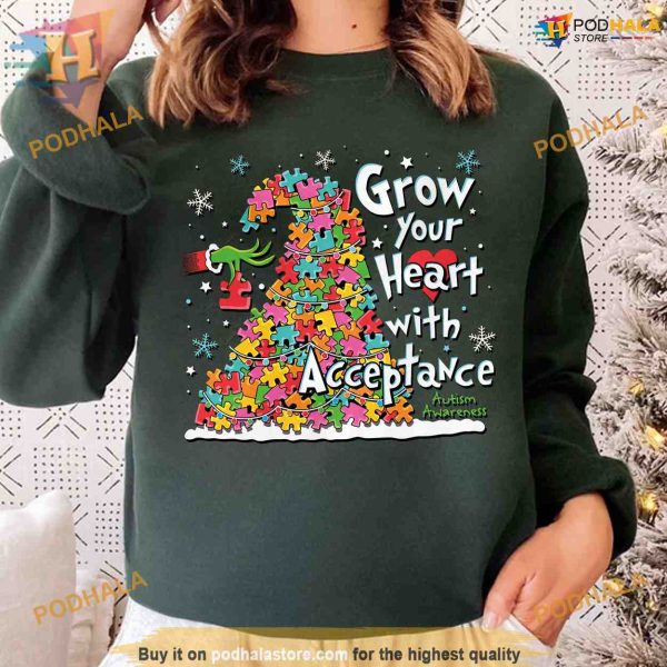 Autism Awareness Elf Xmas Shirt, Family Funny Christmas Shirt