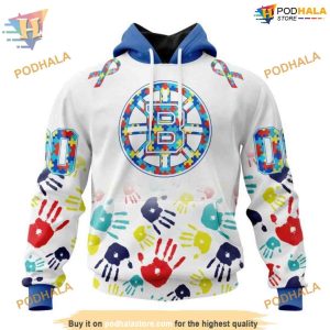 Autism Awareness Special Design NHL Boston Bruins Hoodie 3D, Inclusive Apparel
