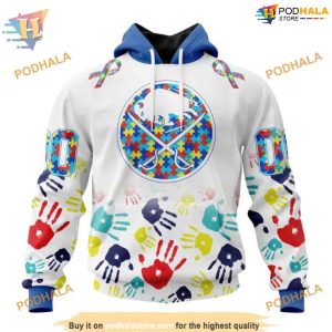 Autism Awareness Special Design Personalized NHL Buffalo Sabres Hoodie 3D 1