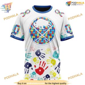 Autism Awareness Special Design Personalized NHL Buffalo Sabres Hoodie 3D 3