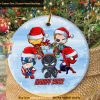 Avengers Team Custom Ornament, Superhero Family Christmas Delight