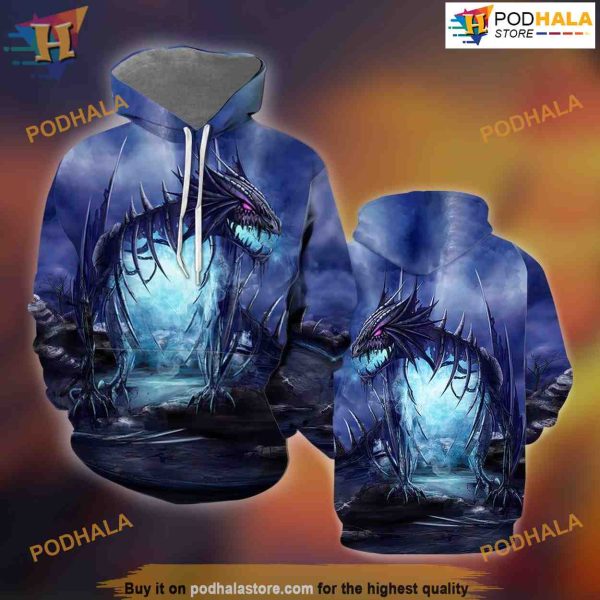 Awesome All Over Printed 3D Hoodie Sweatshirt