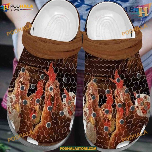 Awesome Chicken Classic Crocs, Funny Crocs for Adults