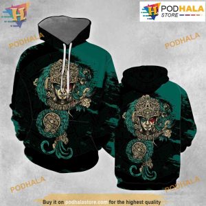 Aztec Warrior All Over Print 3D Hoodie Shirt Sweatshirt