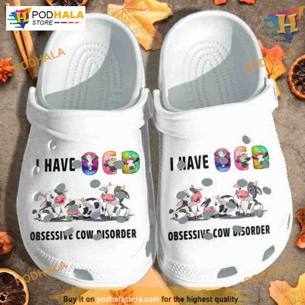 Baby Cows Obsessive Cow Disorder Crocs, Funny Christmas Ideas