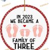 Baby's First Christmas 2023 Ornament, Newborn Gift