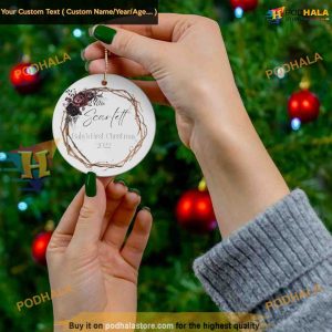 Baby's First Christmas Custom Ornament, Unique Baby Gift Idea