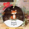 Baby's First Christmas Ornament, Personalized 1st Christmas Memento