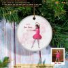 Ballet Ceramic Ornaments 2023 Custom Photo, Keepsake for Ballet Dancers