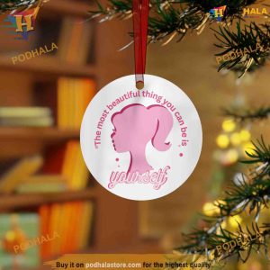 Barbie Inspired Ornament, Personalized Family Christmas Ornaments