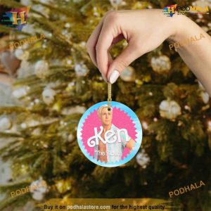 Barbie Movie Ken Ceramic Ornaments Personalized Family Christmas Ornaments 2