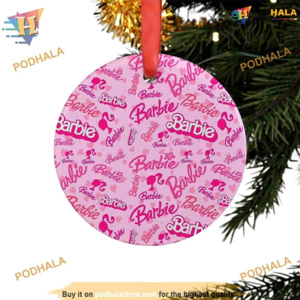 Barbie Ornament with Ribbon, Friends Christmas Ornaments