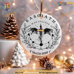 Basgiath War College Dragon Rider Ornament Custom Family Ornaments Bookish Decoration 2