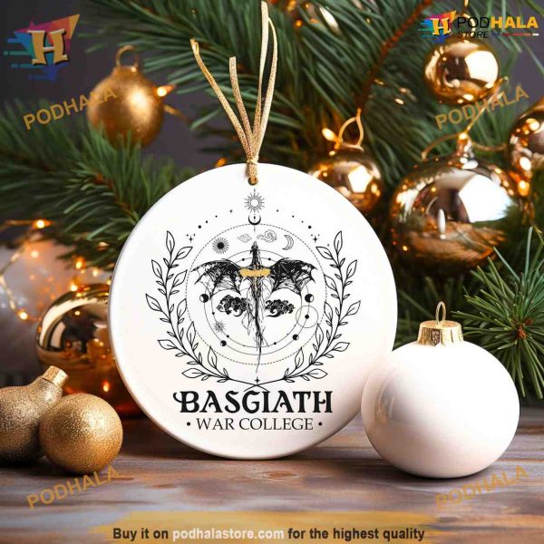 Basgiath War College Ornament, Family Christmas Ornaments, Xmas Gift