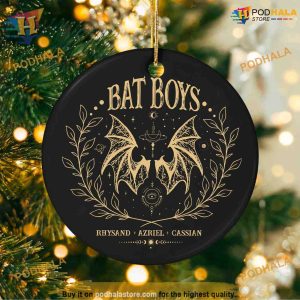 Bat Boys Ornament, ACOTAR Ornament, Night Court Ornament, Friends Christmas Ornaments, Bat Boys Theme