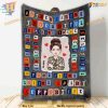 Beauty of Mother's Love, Personalized Blanket, Funny Christmas Gift Ideas