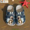 Bee Pattern Pug Love Puppy Lover Crocs, Unique Dog Crocs Design