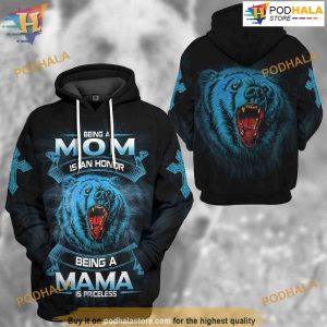 Being A Mom Is An Honor All Over Printed 3D Hoodie Sweatshirt